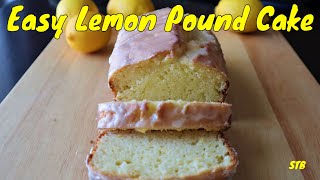 If you have some lemons make this cake - How to make delicious lemon pound cake