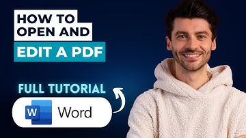 How to Open and Edit a PDF in Microsoft Word [2025 Guide]