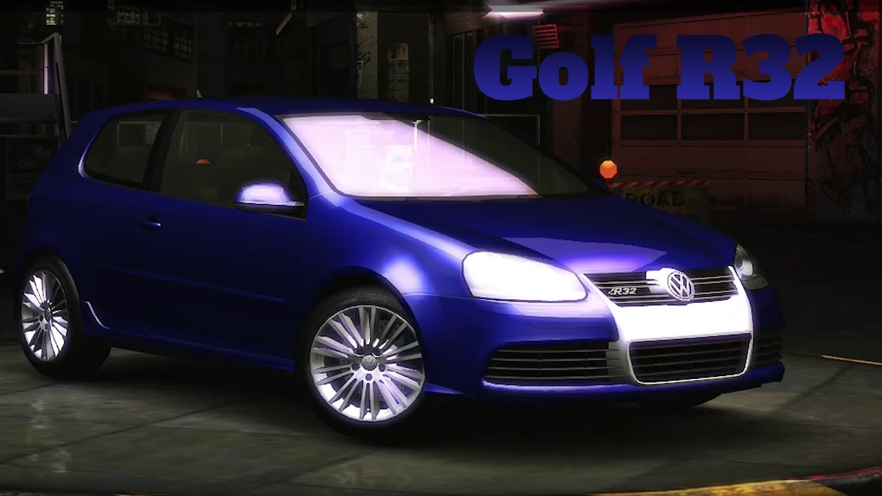 NFS UNDERGROUND 2 | Volkswagen Golf R32 (Mk5) - YouTube