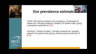 DCU Autism and Homelessness research  presentation