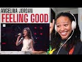 She amazes EVERY. TIME! | Angelina Jordan - Feeling Good (LIVE on The Stream Gir Tilbake) [REACTION]