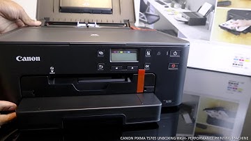 CANON PIXMA TS705 UNBOXING HIGH  PERFORMANCE PRINTING MACHINE