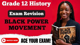Detalles Grade 12 History | Paper 1 Exam Prep 🇿🇦 | Black Power Movement Essay Revision Noticias