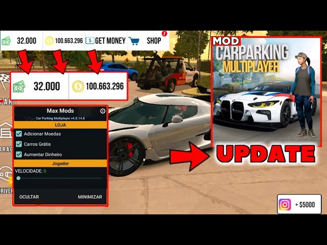 Car Parking Multiplayer Mod APK V4.8.14.8 [Dinheiro Infinito]