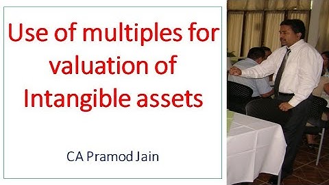 Use of multiples for valuation of Intangible assets I CA Pramod Jain