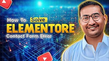 How to Solve Elementor contact form error " server error form not send "