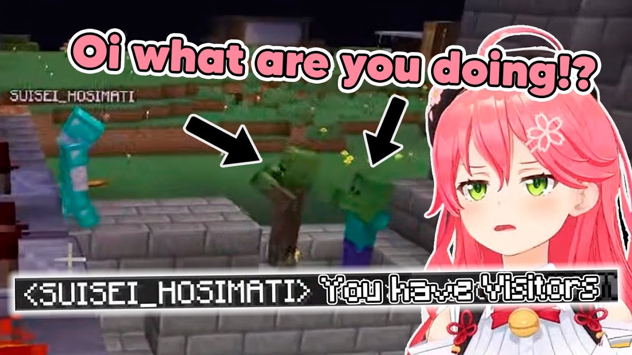 Suisei keep bringing unwanted visitors to Miko's Dungeon Site【EngSub】