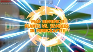 ⁣[Map Review] - Plants vs. Zombies in Minecraft!!! #001