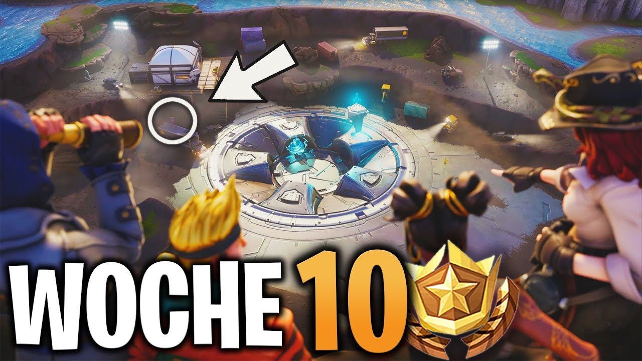 Fortnite Geheimer Battle Pass Stern Banner Woche 10 Season 8 Ladebildschirm Detu Youtube