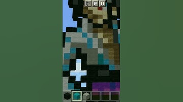 Sasuke pixel art #minecraft #pixelart #anime #sasuke #shorts