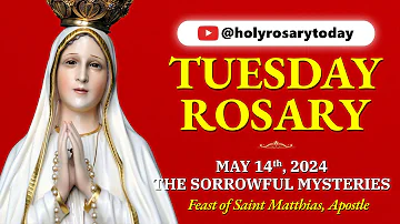 TUESDAY HOLY ROSARY ❤️ MAY 14, 2024 ❤️ SORROWFUL MYSTERIES OF THE ROSARY [VIRTUAL] #holyrosarytoday