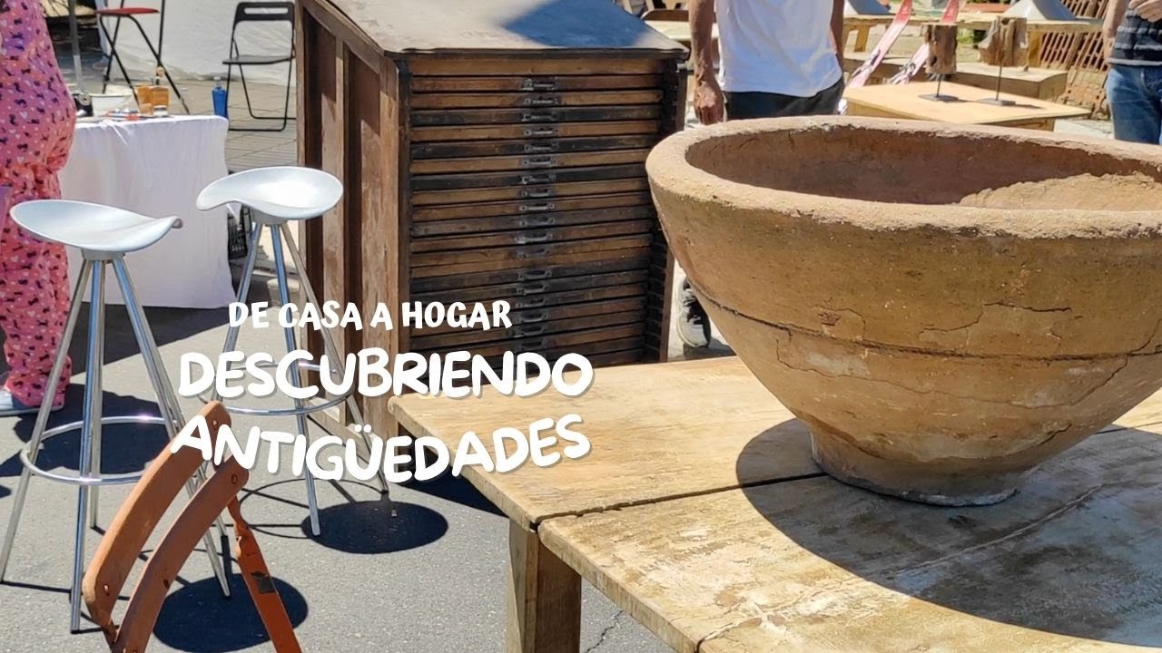 🪑Antigüedades y decoración para casa 🛋️visitando El Rastro de Las Rozas