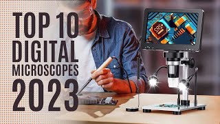 Top 10: Best LCD Digital Microscopes of 2023 / Coin Microscope, Soldering Microscope with HDMI