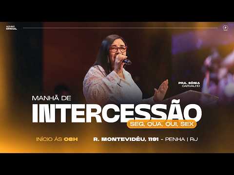 CULTO DE INTERCESSÃO | PRA. Sônia Carvalho | 04/04/2026