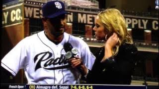 Funny Walk-Off Gatorade Shower!