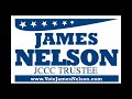 Johnson County Community College Candidates Call From James Nelson #1