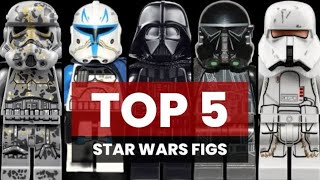 Top 5 Favourite Lego Star Wars Mini-figures