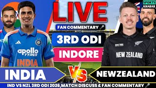 🔴Ind vs Nzl 3rd ODI 2026 | India vs Newzealand Live Cricket Score & Fan Commentary screenshot 4