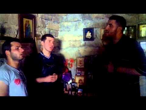 აღდგომასა შენსა (Agdgomasa shensa). The Angels in heaven.