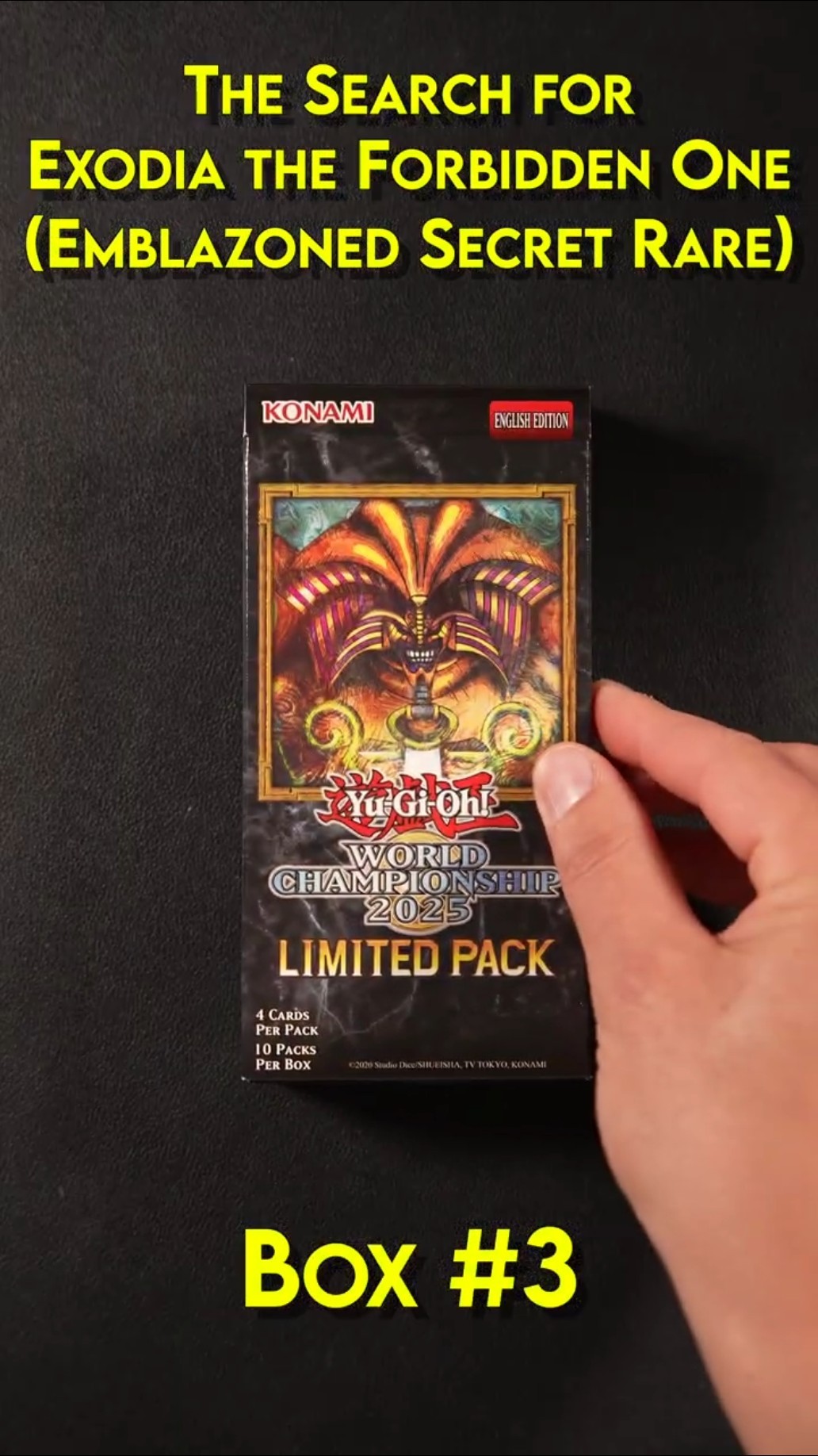 【即日発送】LIMITEDPACK WORLD CHAMPIONSHIP 3箱 遊戯王LIMITED PACK WORLD CHAMPIONSHIP 3BOX