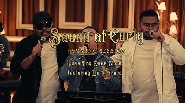 Leave The Door Open Cover by Sound of Curly | Sound Of Curly Jamming Session | Ft. Lio Wairara
