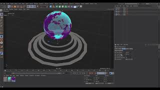 HUD Futuristic Earth in Cinema 4D & After Effects Part 1