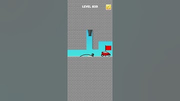Draw Bridge puzzle level 839 #gameplay #games #gaming #game #drawing #draw #trend #short #shorts#dop