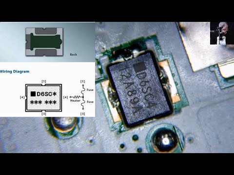 Battery Heated Fuse Repair Asus GL707 Laptop Battery Repair Unlock