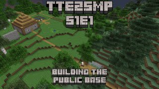 TTezSMP S1E1 - Building The Public Base