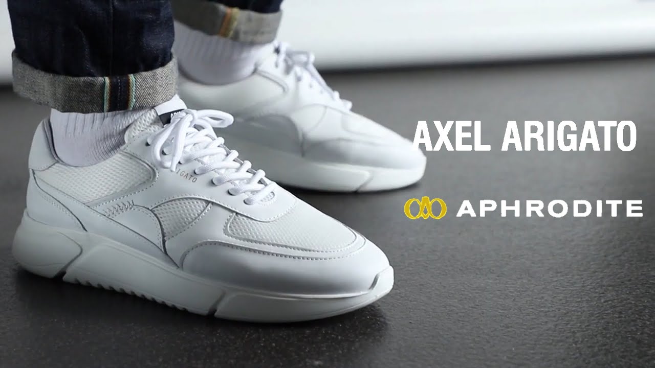 Axel Arigato Genesis Sneakers - On Foot! - YouTube