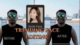 How To Edit Smile Face In Mobile Phone | Trending Face Edit | CAPCUT Editing screenshot 3