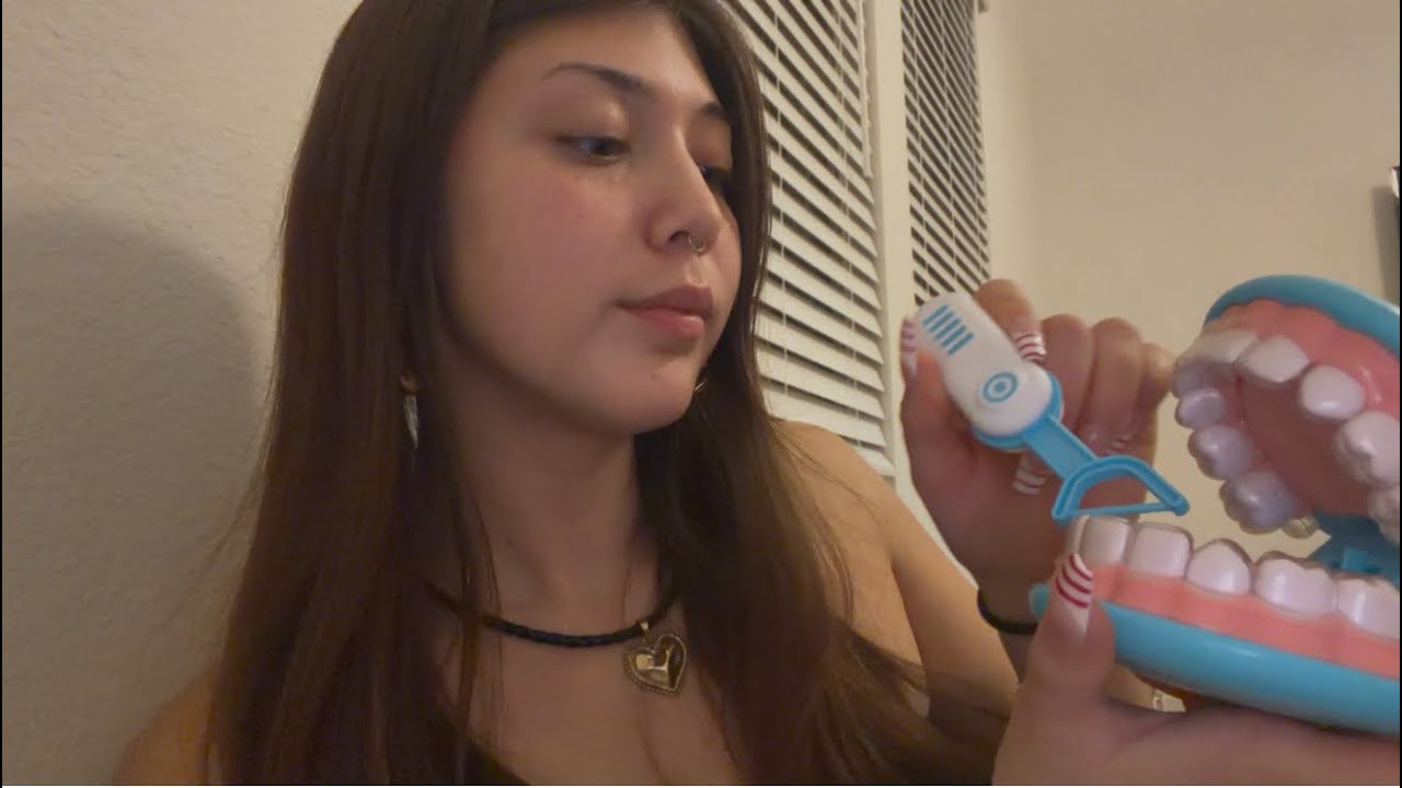 ASMR- dentist role play 🦷 fast and aggressive 