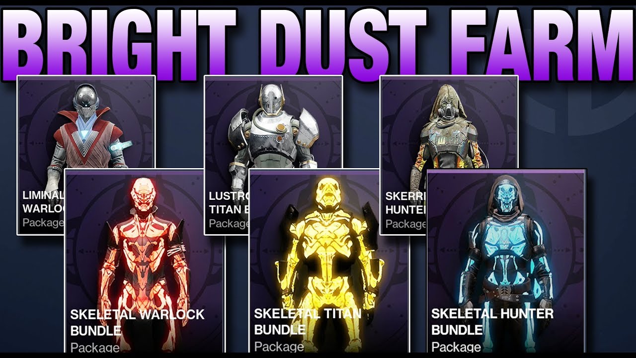 How to Farm Bright Dust FAST in Shadowkeep! Destiny 2 Shadowkeep 