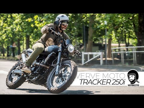 Verve Moto Tracker 250i // la prima prova completa!