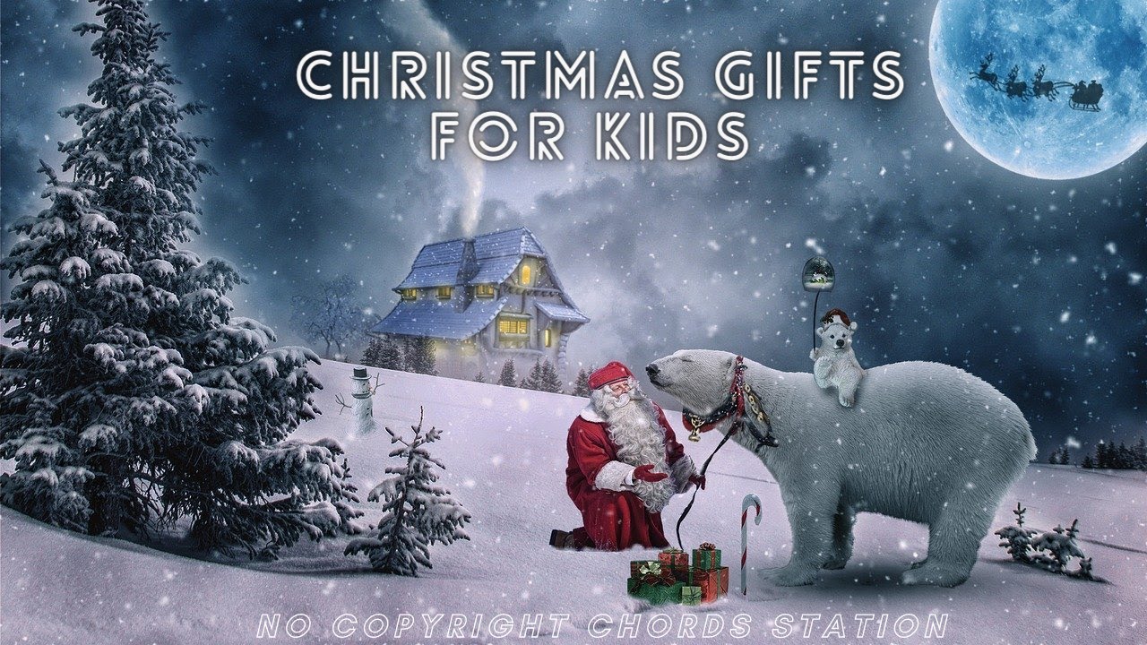 Kids Christmas Gifts Background 79