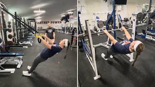 TRX Pronated Row - Barbell Pronated Row
