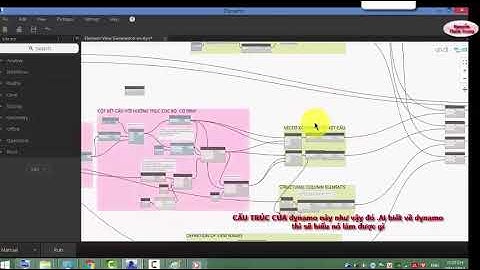 Dynamo tự động tạo view  cho cột và dầm kết cấu