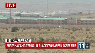 Supermax prison sheltering-in-place from Aspen Acres fire