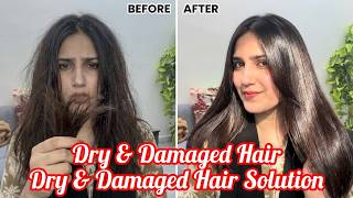 Dry Damaged hair k liye behtreen hair mask | Natasha waqas