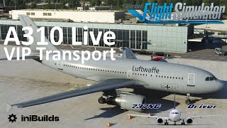 A310 Live! Flying the German Gouvernement in MSFS | 737NG Driver