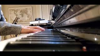 Breakfast piano minute: Crossing To Ireland, a traditional waltz.