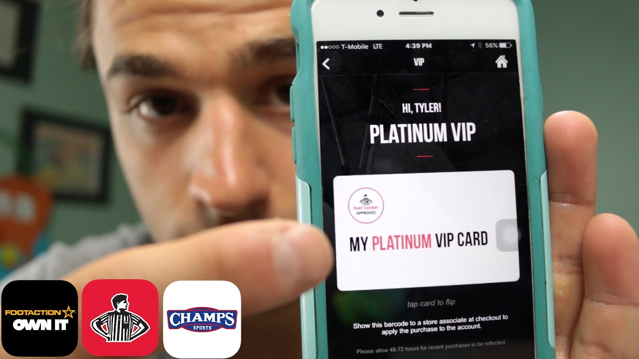 How To Become A Platinum Vip On Footlocker Champs And Footaction App