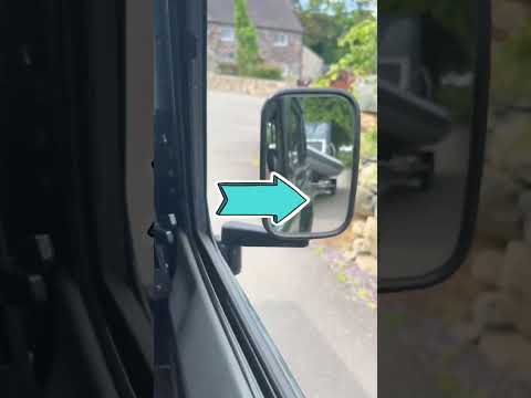 Easy hack to reverse a trailer using your mirrors safely and reliably #boatfishing #ukboating #boat