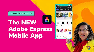 How to Get Started with the NEW Adobe Express Mobile App