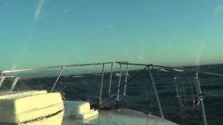 Bertram 35 In Heavy Seas