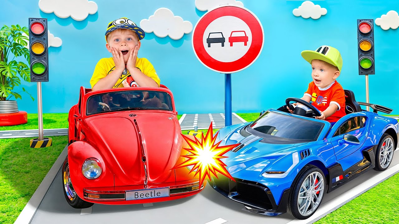 Adam uczy się Jeździć i inne - Diana i Roma po Polsku