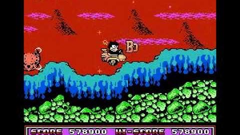 Felix the Cat (Nes). Round 9 - 2. Walkthrough