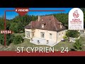 Agence du prigord  maison  vendre  saint cyprien 24  rf  ap2554