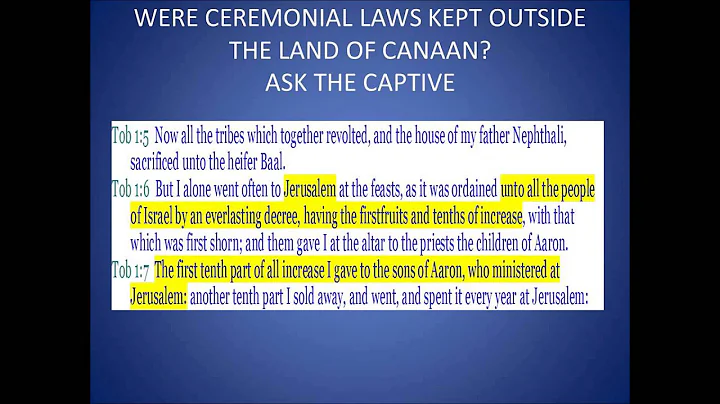 Tithes and Offering Understanding Part 2