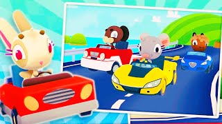 Puppy Cars Kids Racing Game | Car Racing Game | @trazogames screenshot 3